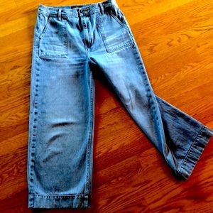 Womens Frye wide leg jeans